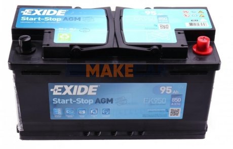 Акумулятор EXIDE EK950