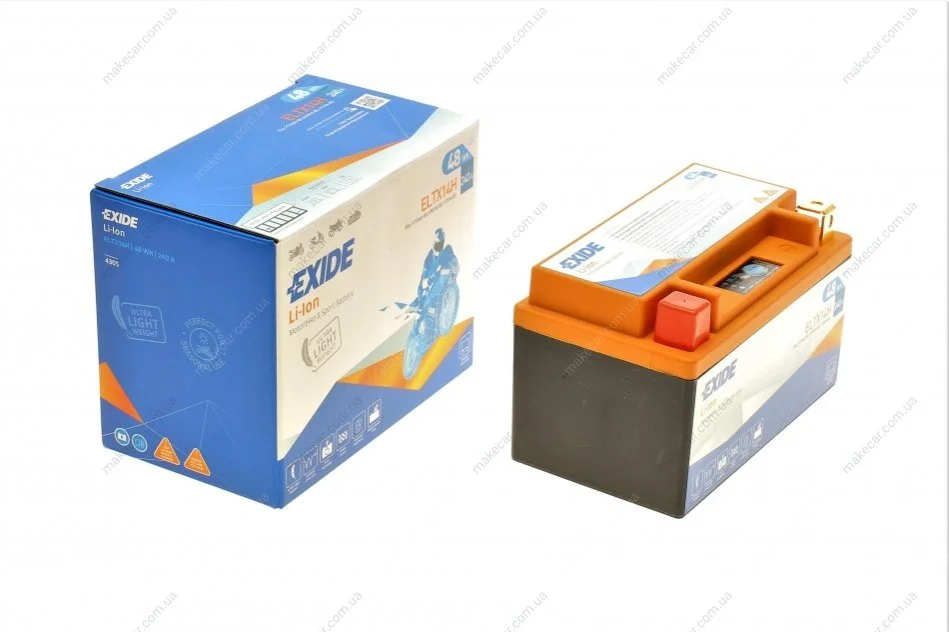 <strong>Стартерна батарея (акумулятор) EXIDE ELTX14H (фото 1)</strong>
