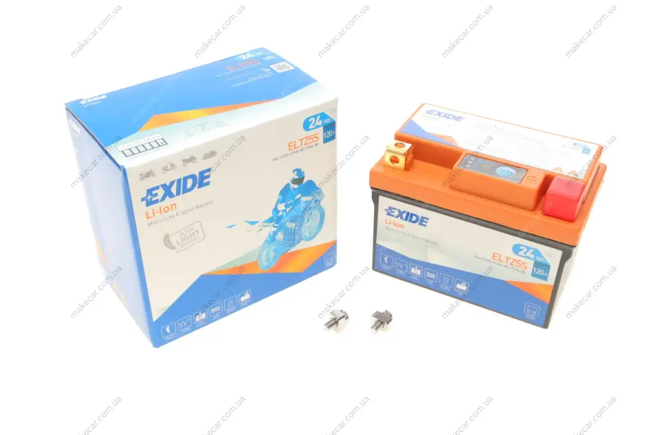 <strong>Акумулятор Li-ion 24Wh 120A EXIDE ELTZ5S (фото 1)</strong>