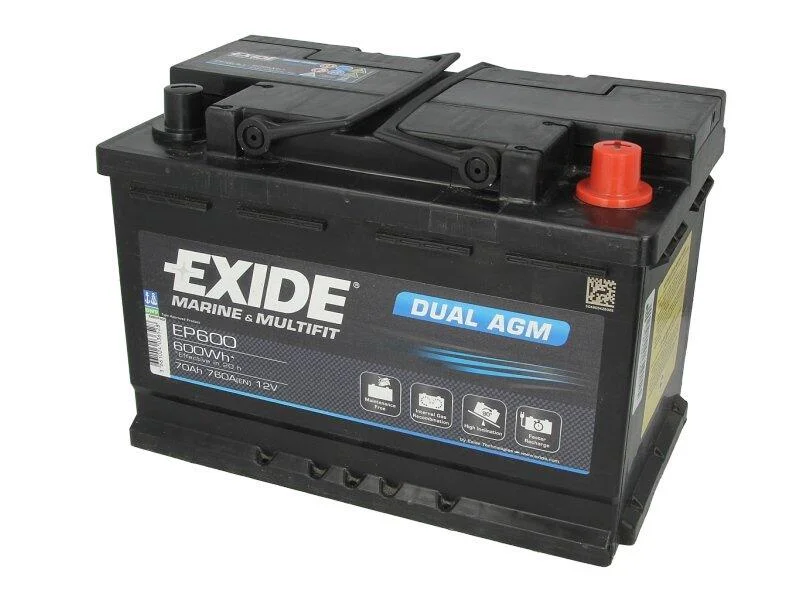 <strong>Акумулятор EXIDE EP600 (фото 1)</strong>
