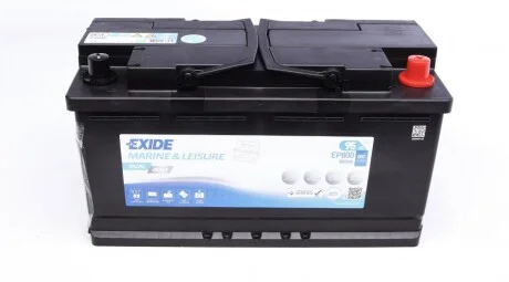 Стартерна батарея (акумулятор) для EXIDE EP800 фото товару