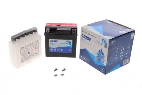 Акумулятор сухозаряджений AGM 4Ah 70A для EXIDE ETX5L-BS фото товару