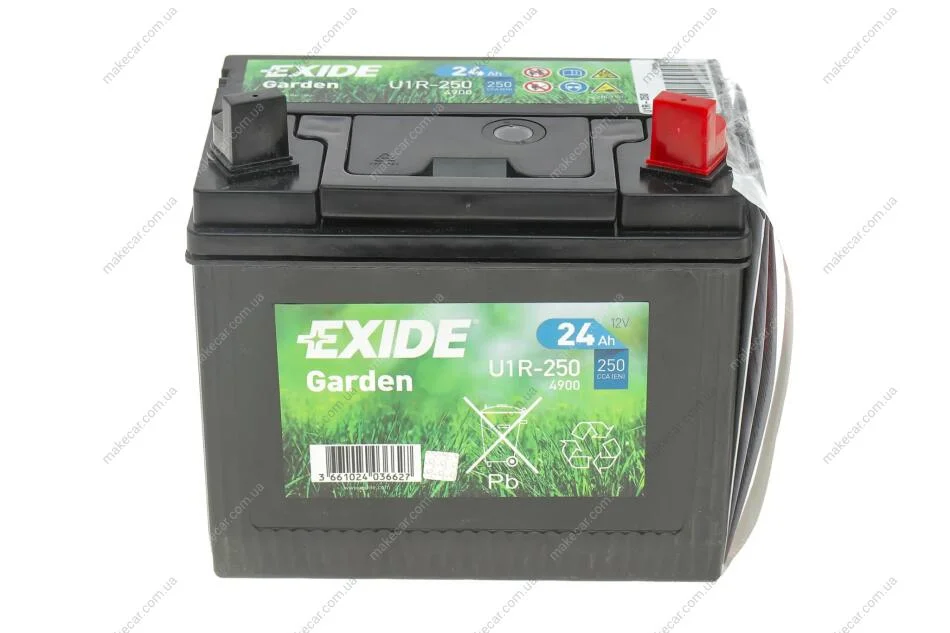 <strong>Стартерна батарея (акумулятор) EXIDE U1R-250 (фото 1)</strong>
