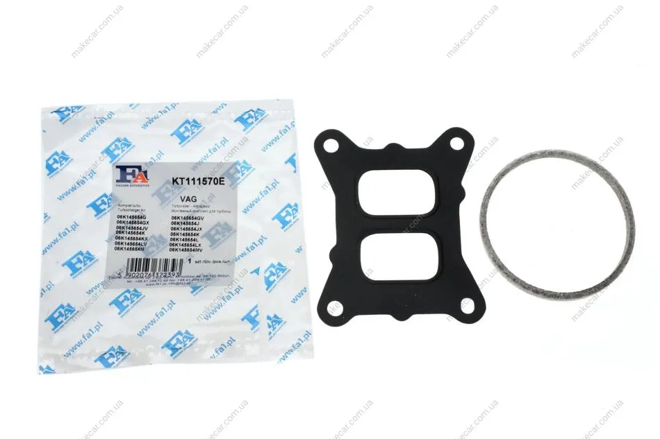 <strong>FISCHER AUDI Прокладки турбокомпрессора, комплект Q3, VW GOLF VII, PASSAT FA1 KT111570E (фото 1)</strong>