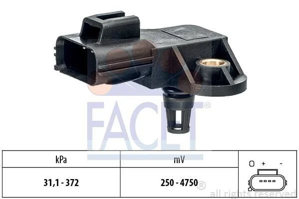 <strong>Датчик тиску повітря FACET 10.3250 (фото 1)</strong>