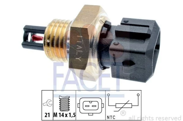 <strong>Датчик температуры воздуха FACET 10.4019 (фото 1)</strong>