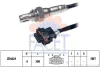 <strong>Датчик кислорода (лямбда-зонд) Opel Astra H (04-), Vectra B, C (96-) 1.8i (10.71 FACET 107136 (фото 1)</strong>