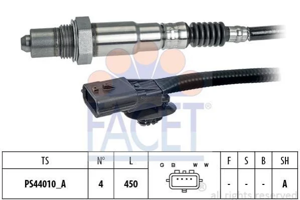 <strong>Датчик кислорода Duster 1.6, 2.0 (11-15) Facet FACET 108309 (фото 1)</strong>
