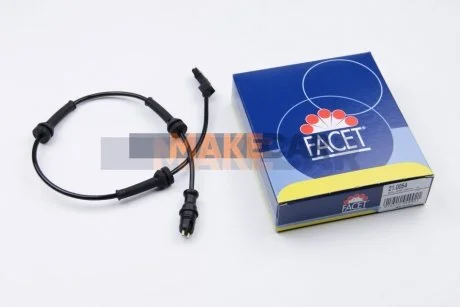Датчик ABS MEGANE II, SCENIC II, GRAND SCENIC II 1.4-2.0 02-05 передн. для Renault FACET 21.0054 фото товару