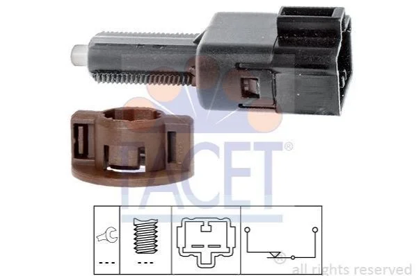 <strong>Датчик педалі тормоза Citroen C1 / Peugeot 107 05-> FACET 7.1211 (фото 1)</strong>