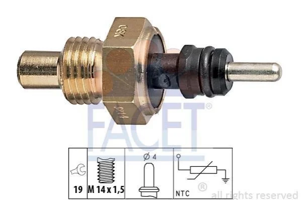 <strong>Датчик температури FACET 7.3214 (фото 1)</strong>