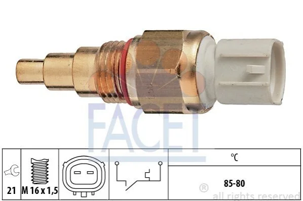 <strong>Датчик вмикання вентилятора FACET 7.5109 (фото 1)</strong>