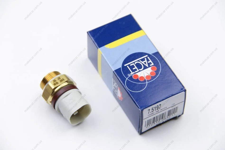 <strong>Датчик увімкнення вентилятора VW GOLF III/IV, OCTAVIA, AUDI A3 1.0-2.9 90-06 FACET 7.5197 (фото 1)</strong>
