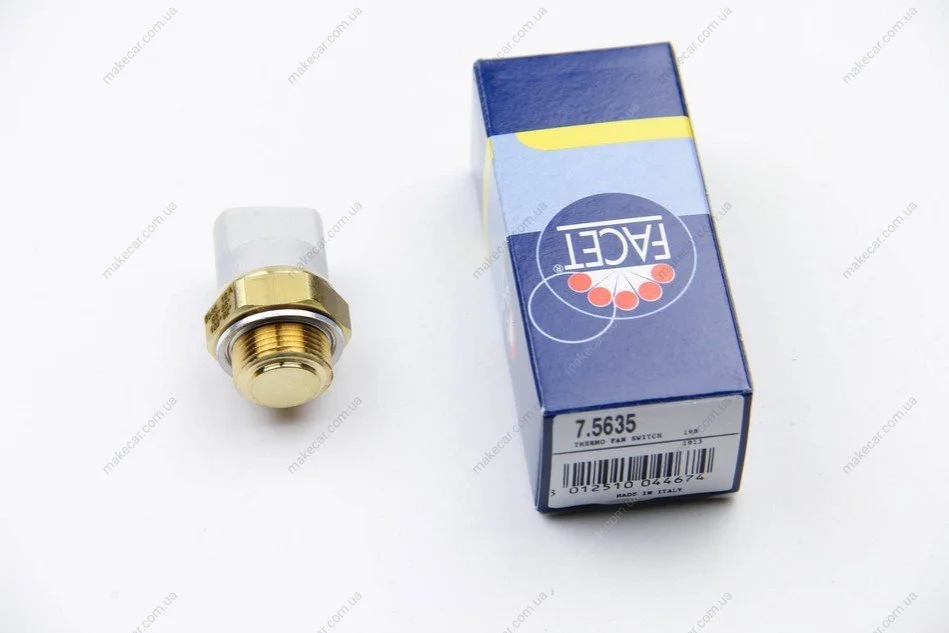 <strong>Датчик включения вентилятора (2-х скоросной) AUDI A4/A6/VW Golf III 1.0-4.2 71-02 (95°-85°/102°-92°C FACET 7.5635 (фото 1)</strong>
