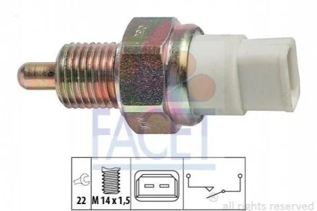 Датчик заднього ходу 2108-10/1119 Facet для FACET 76042 фото товару