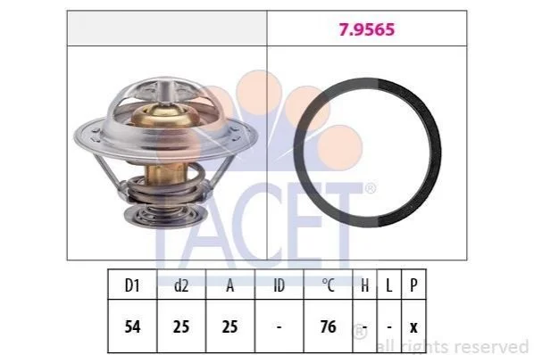<strong>Термостат Renault Master/Trafic 2.4/2.5 D/TD 80-01 FACET 7.8328 (фото 1)</strong>