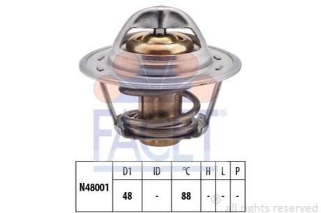 Термостат FACET 7.8470S (фото 1)