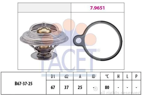 <strong>Термостат FACET 7.8613 (фото 1)</strong>