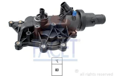 Термостат Kangoo (08-)/Megane II (03-) 1.6 16V Facet для Renault FACET 78716 фото товару
