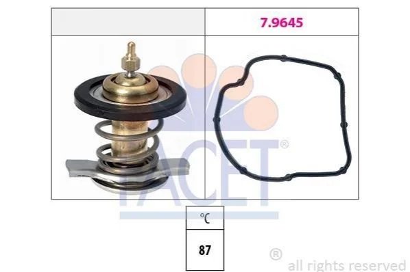 <strong>Термостат Mercedes Benz Sprinter/W638/639 OM611/612/646 99-10 (вставка) FACET 7.8784 (фото 1)</strong>