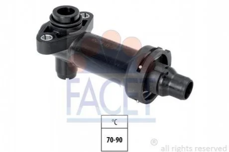 Термостат BMW 3(E46)/(E39) 2.0-3.9 d 98-05 (70C) для BMW FACET 7.8836 фото товару