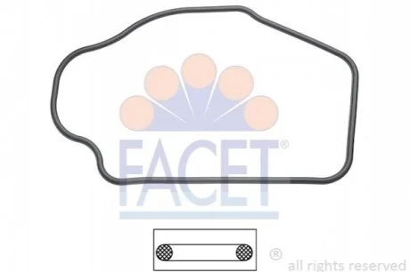 Прокладання термостату для FACET 7.9552 фото товару