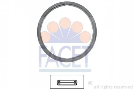 Прокладання термостату для FACET 7.9600 фото товару