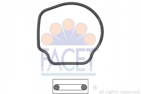 Прокладка термостату для Fiat, Opel, Suzuki, Lancia, Ford FACET 7.9643 фото товару