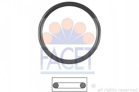 Прокладання термостату для FACET 7.9653 фото товару