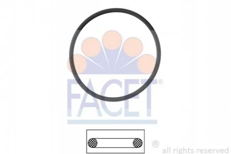Прокладання термостату для FACET 7.9688 фото товару