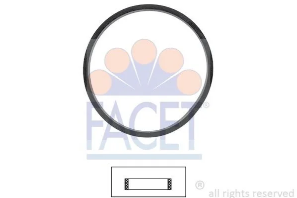 <strong>Прокладання термостату FACET 7.9706 (фото 1)</strong>
