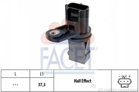 Датчик частоти обертання для Ford, Jaguar FACET 9.0498 фото товару