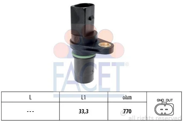 <strong>Датчик колінвалу FACET 9.0640 (фото 1)</strong>
