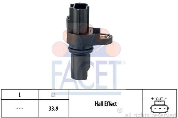 <strong>Датчик положення коленвала Ford Transit 2.0-3.2 i/DI/TDE/TDCi 00-> FACET 9.0745 (фото 1)</strong>