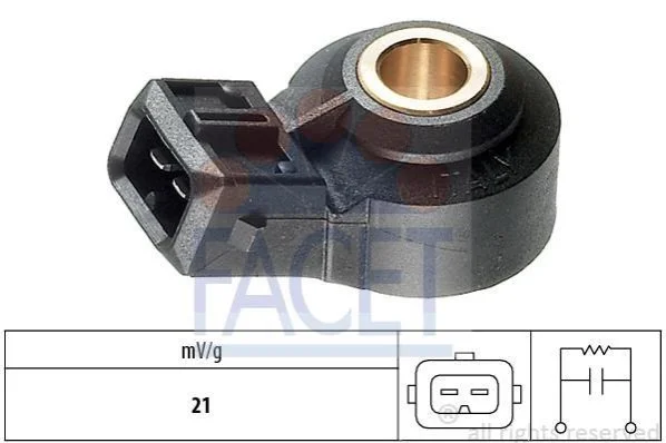 <strong>Датчик детонації Duster (15-)/Megane IV (15-) 1.6 16V Facet FACET 9.3143 (фото 1)</strong>