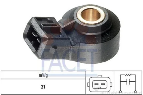 Датчик детонації Duster (15-)/Megane IV (15-) 1.6 16V Facet для FACET 9.3143 фото товару