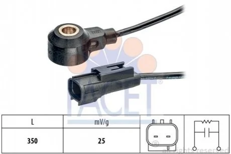 Датчик детонації для Mini, Peugeot, Citroen, BMW, DS FACET 9.3222 фото товару