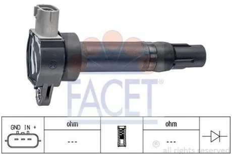 Котушка запалювання для Mitsubishi FACET 9.6405 фото товару