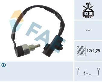Вимикач світла задній хід MITSUBISHI PAJERO PININ I 10.99-06.07 для FAE 41248 фото товару