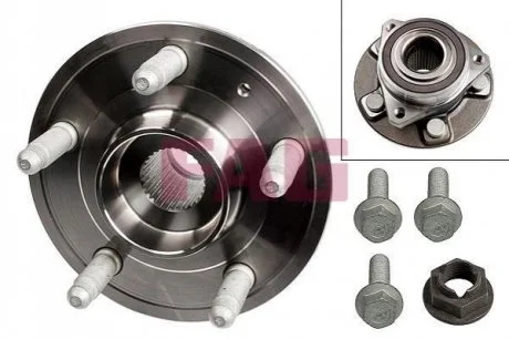 Маточина колеса з елементами монтажу для Vauxhall, Saab, Buick, Opel, Chevrolet FAG 713 6449 50 фото товару