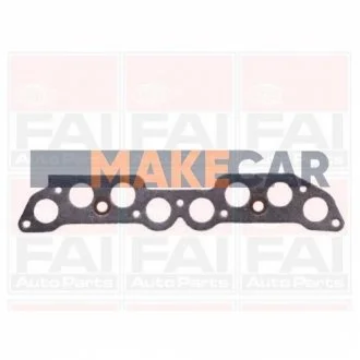 FIAT Прокладка коллектора Fiorino,Tipo,Tempra 1.4/1.6 (цельная, на мот. 1шт) для Lancia, Fiat, Citroen, Peugeot FAI EM405 фото товару