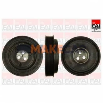 FORD Шкив коленвала Transit 2.4TDCi 06- для FAI FVD1010 фото товару