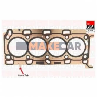 RENAULT Прокладка головки блока 1.2mm Trafic II,Vivaro 2.0 dCi 06- для Renault, Opel, Vauxhall, Nissan FAI HG1450 фото товару