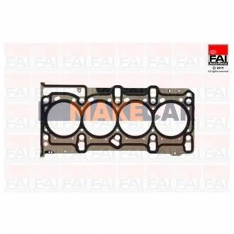 FIAT Прокладка ГБЦ 0,92mm Nemo,Doblo,Fiorino 1.3D Multiget, Opel Combo 1,3CDTI 05- (2 карба) Металлическая! для Fiat, Suzuki, Alfa Romeo, Opel, Citroen FAI HG1618B фото товару