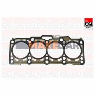 VW Прокладка ГБЦ (1,71мм 3-отв.) AUDI, SKODA, 2.0TDI 03- для Seat, Audi FAI HG1743B фото товара