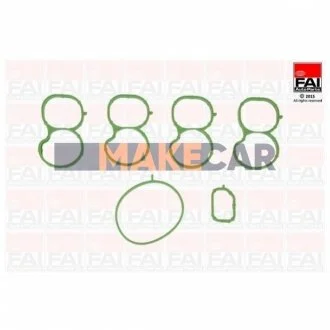 FIAT К-т прокладок (6шт) впускного коллектора Doblo 1,6-2,0D Multijet 10- для FAI IM1681 фото товару
