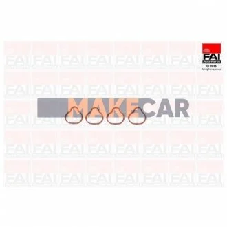 OPEL Прокладка (к-кт 4шт.!) впускного коллектора Agila,Corsa C 1.0 00-,Astra G 1.2 для Vauxhall, Opel FAI IM891 фото товару