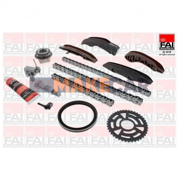 <strong>Ланцюг приводу ГРМ (к-кт) BMW 1/2/3/4/5/X5/Mini 1.6/2.0 D N47 06- (полный з шестерней) FAI TCK133C (фото 1)</strong>