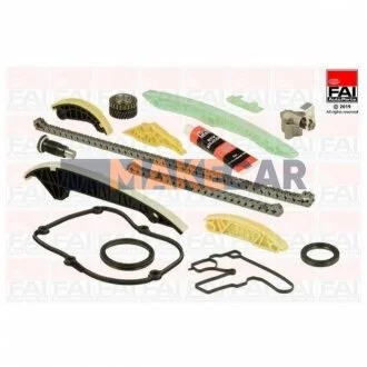 VW К-кт цепи ГРМ Audi A3,Eos,Golf V,Jetta III,Passat,Tiguan 2.0TFSI/FSI 04- для FAI TCK248 фото товару