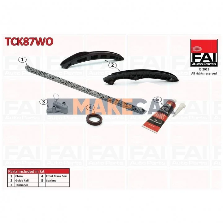 <strong>Комплект ланцюга ГРМ FAI TCK87WO (фото 1)</strong>